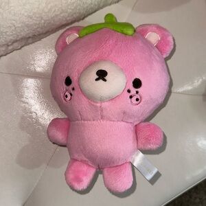 STRAWBERRY PLUSH BEAR
